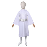 Kinder Mädchen Cosplay Prinzessin Leia Kostüm Outfits